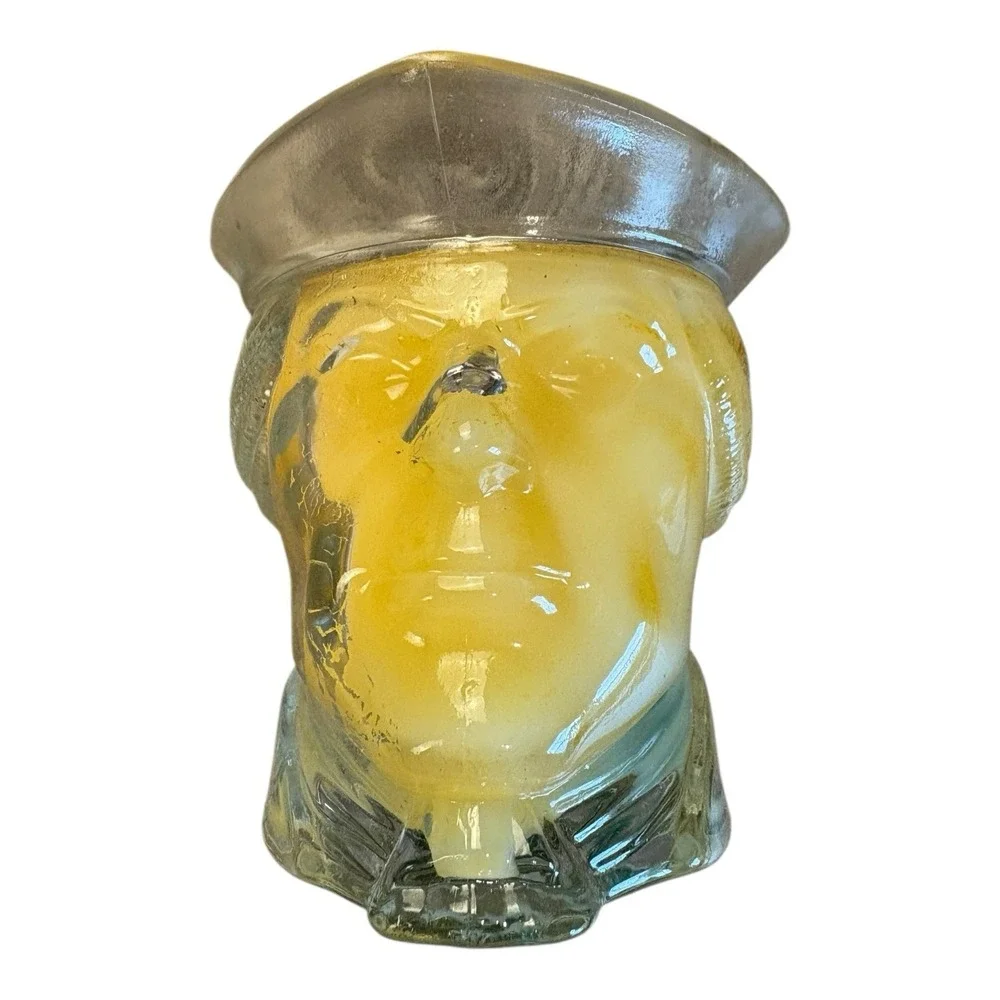 Avon Revolutionary Soldier Smokers Candle w/ Box –‎ Used Glass Mug